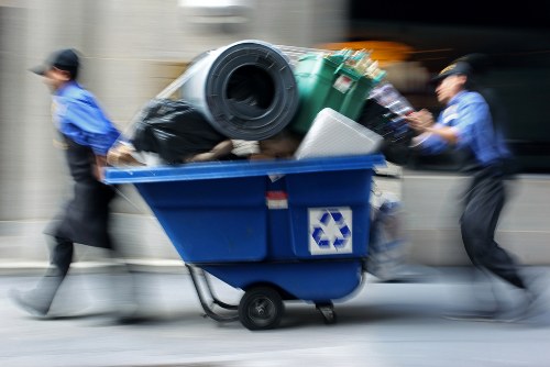 Clearing clutter from a home in Charlton